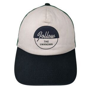 Follow The Unknown Snapback Trucker Hat Multi OS Adjustable Mesh Back Reserved
